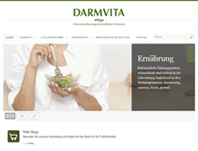Tablet Screenshot of darmvita.at